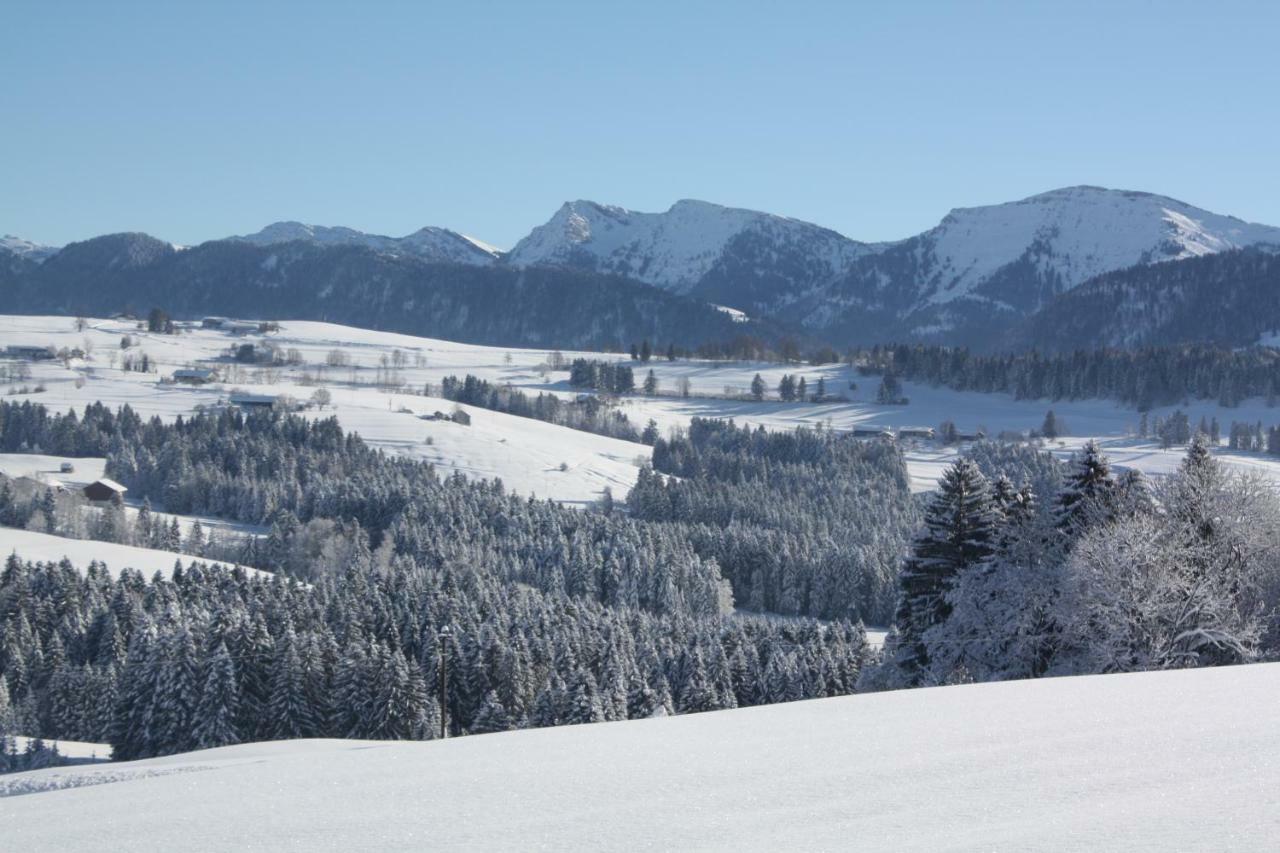 Ferienwohnung Nagelfluh Allgäu Oberreute Exterior foto
